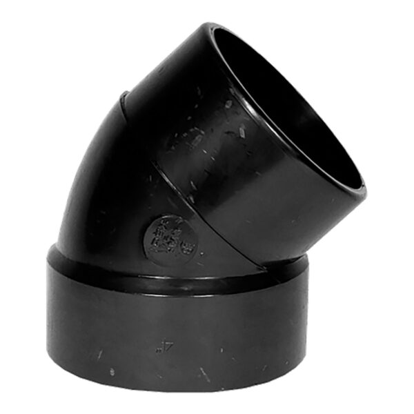 3" X 45° ELBOW - ABS DWV FITTING